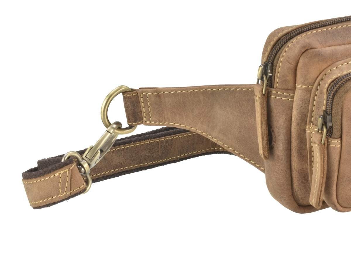 Greenburry Bauchtasche Vintage, Hüfttasche, Leder, WaistBag