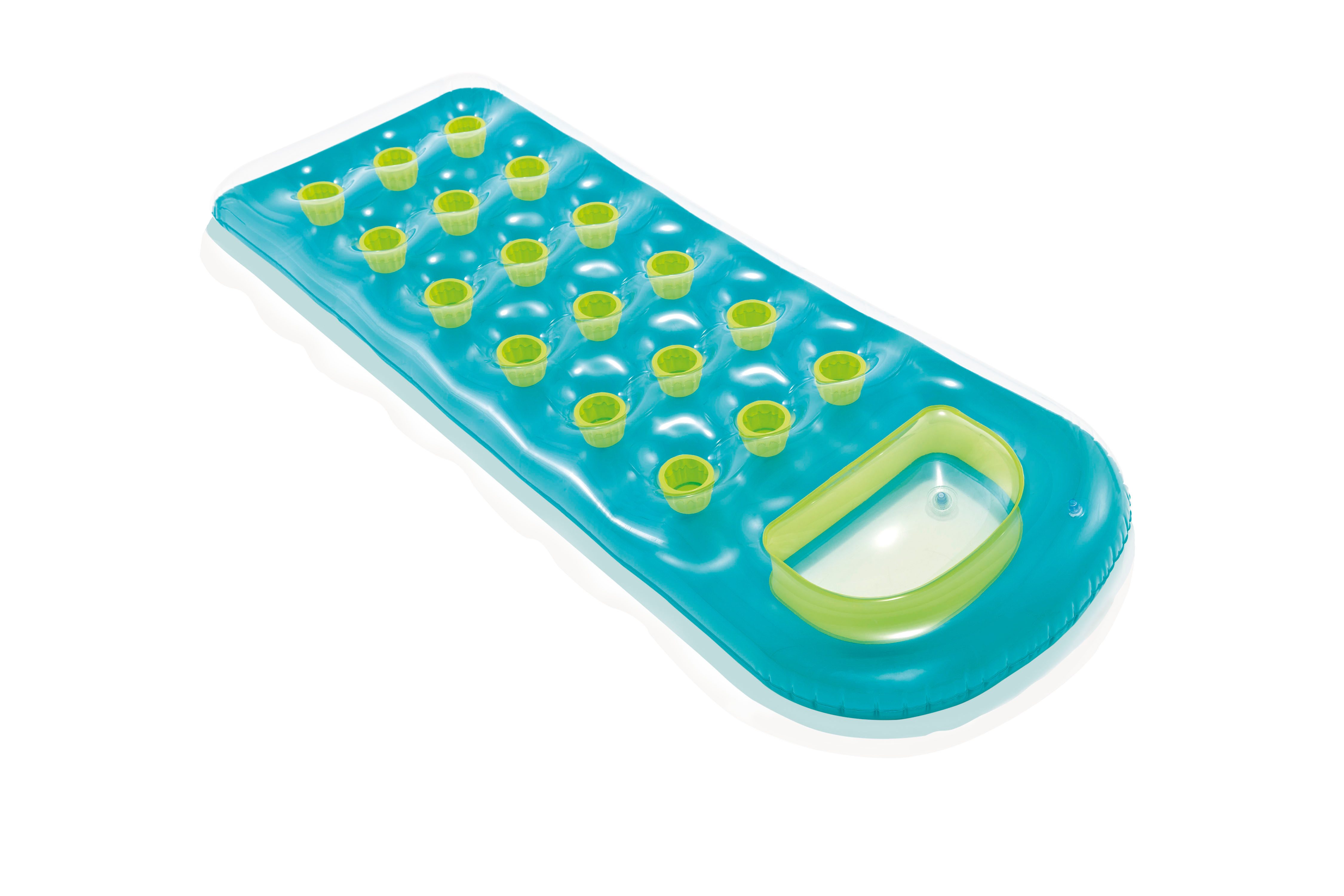 Intex Luftmatratze INTEX Suntanner Mat Luftmatratze, Sichtfenster im Kopfbereich