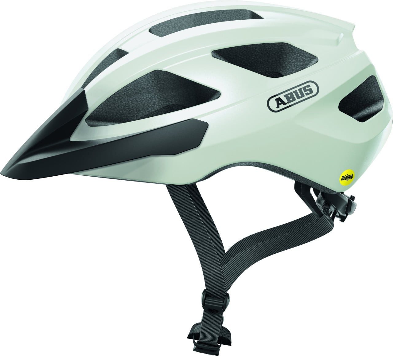ABUS Fahrradhelm Abus Fahrradhelm Macator Mips M weiß – Bild 3 von 3
