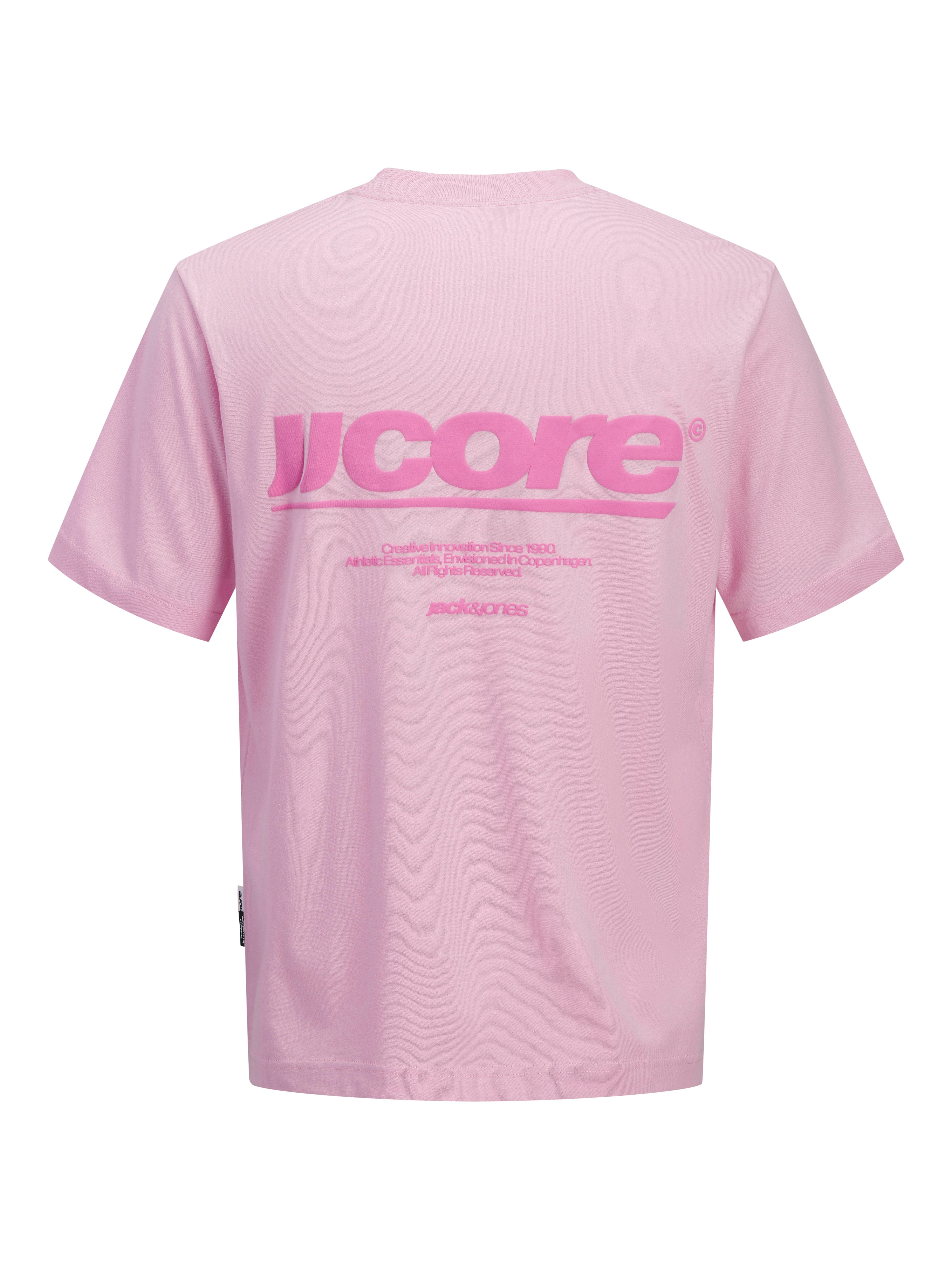 Jack & Jones T-Shirt JCOCLUB BACK TEXT PRNT TEE SS CREW SN mit Print – Bild 4 von 5