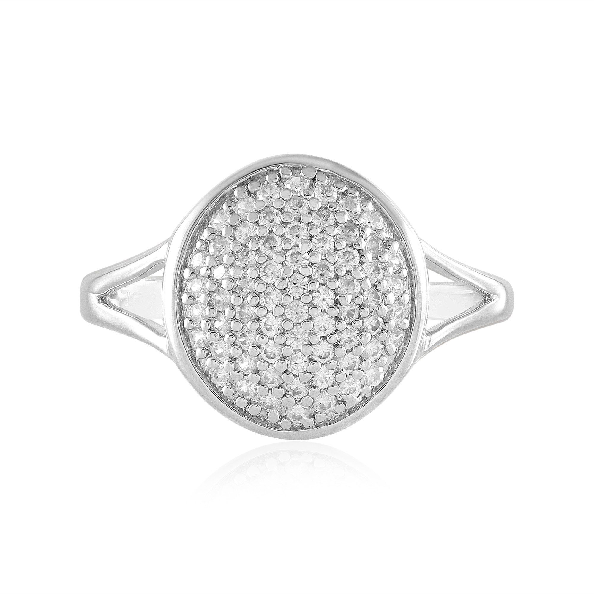 Silberring Cavill Silberring mit 0,42 ct Zirkon, Sterlingsilber oval