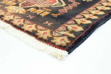 Wollteppich Turkaman Teppich handgeknüpft grau, morgenland, rechteckig, Höhe: 7 mm
