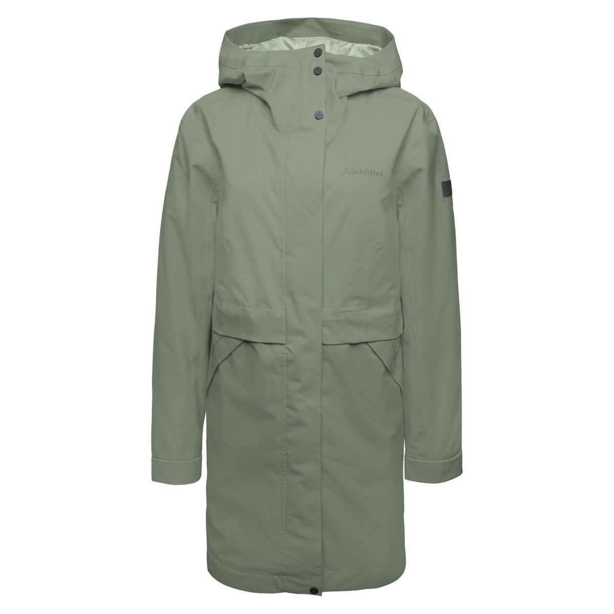 Schöffel Parka Gillingham Damen Winterjacke, Wintermantel, Regenmantel, Kap günstig online kaufen