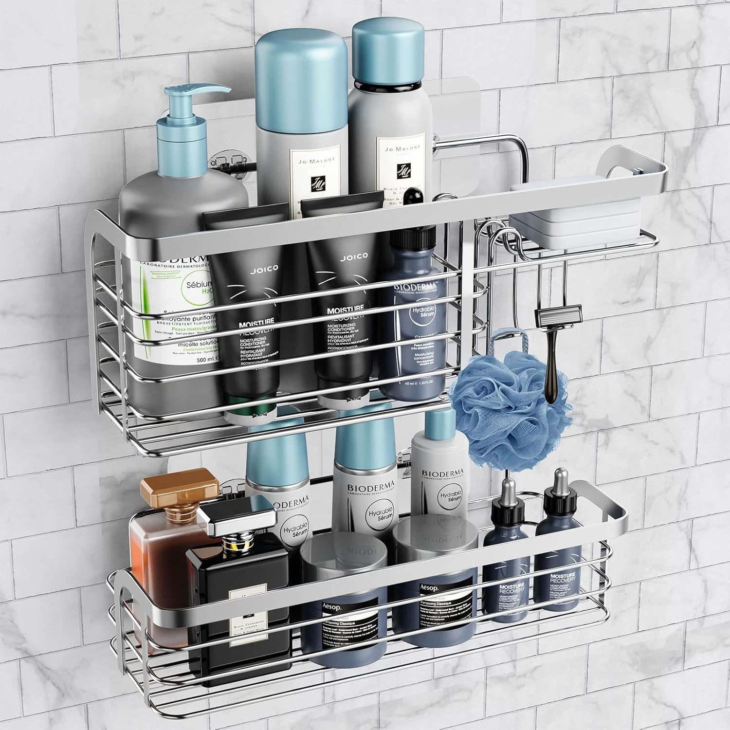 SURFOU Duschregal duschablage ohne bohren badezimmer günstig online kaufen
