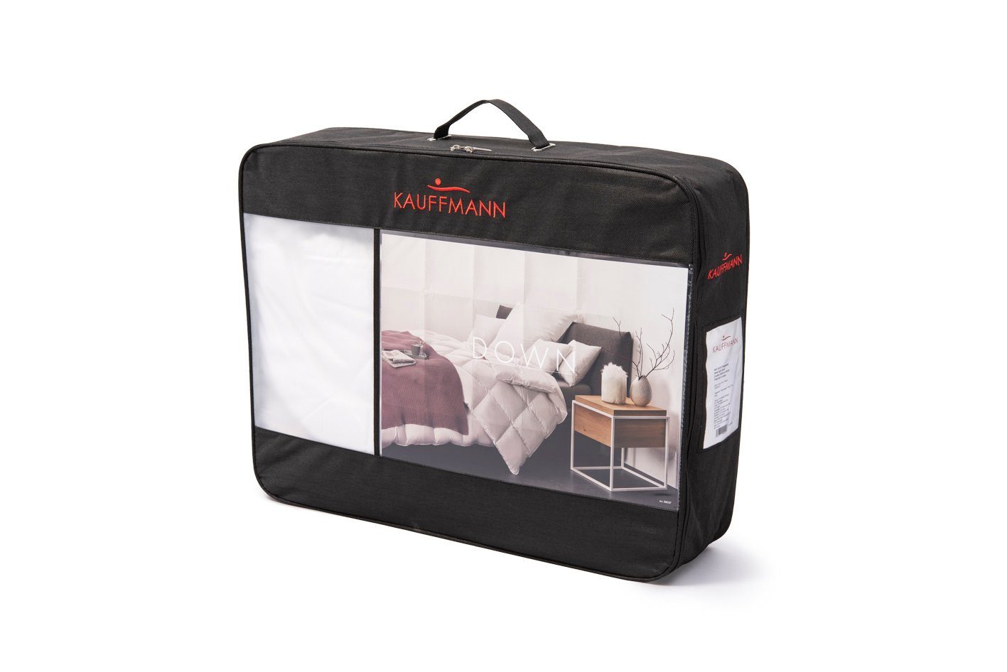 Sanders Kauffmann Daunenbettdecke Elegance 700 Daunendecke EXTRA warm 100% Gänsedaune Klasse 1, Brahmscher Tuch, weich und leicht