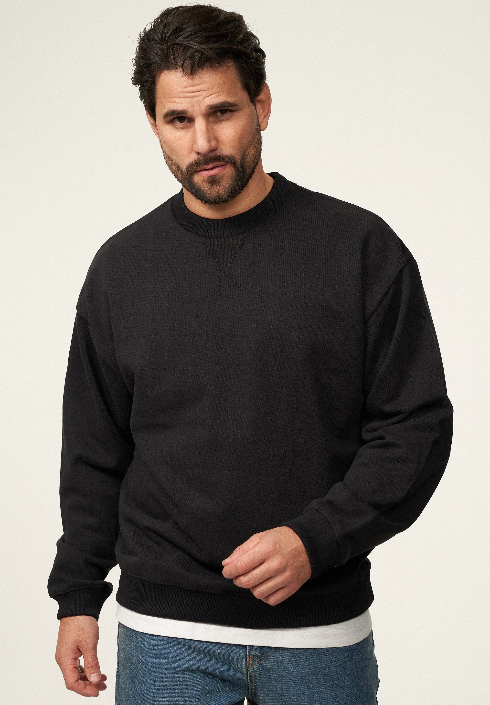 SOULSTAR Sweatshirt S2AGEO Herren Oversize Pullover günstig online kaufen