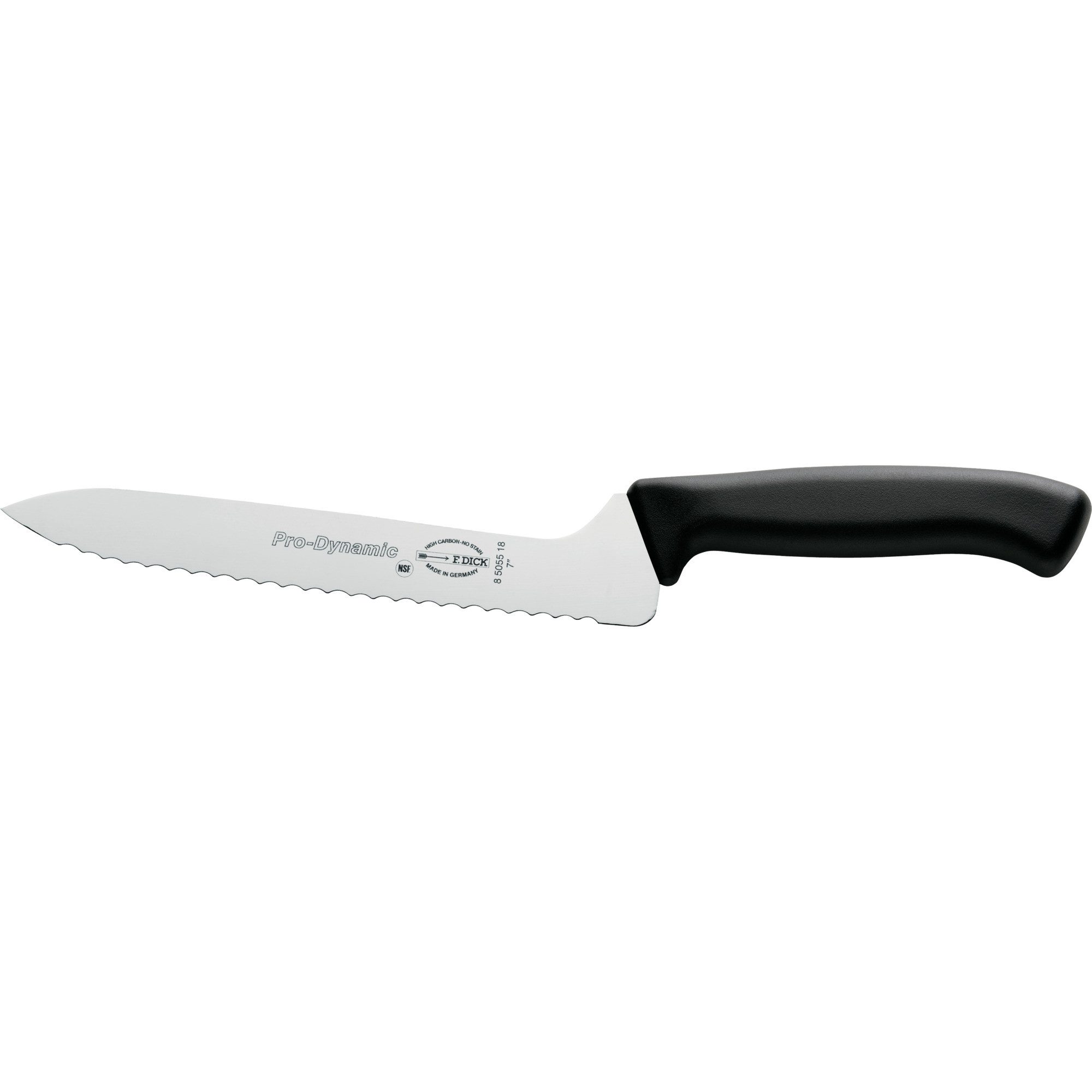 F. DICK Geschirr-Set DICK ProDynamic Sandwichmesser Wellenschliff, Edelstahl / Kunststoff