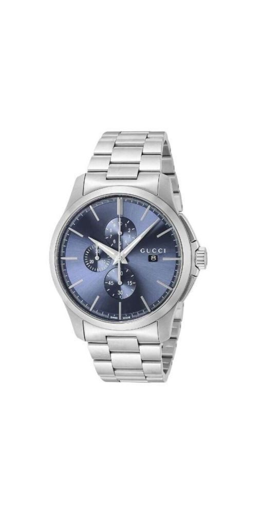 GUCCI Luxusuhr GUCCI G-Timeless Silber Blau günstig online kaufen