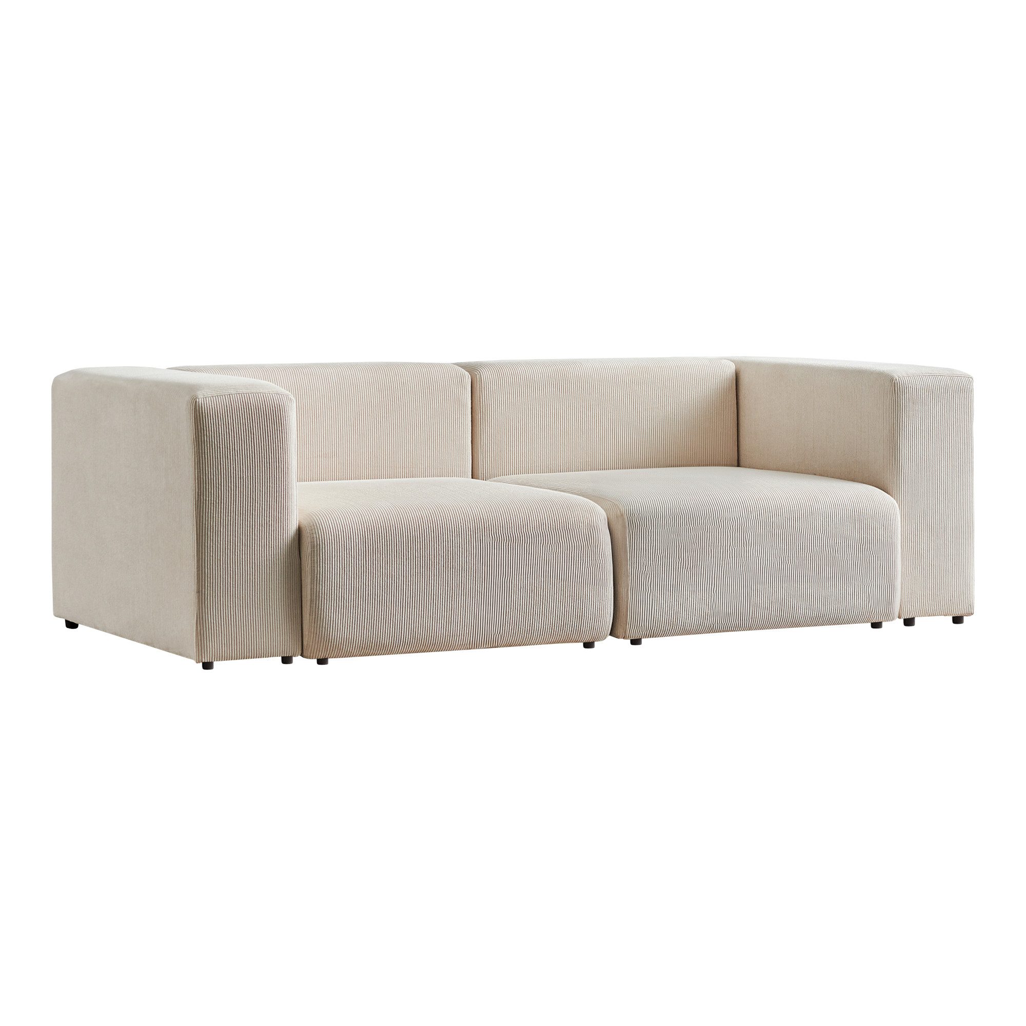 en.casa Sofa, 2 Teile, »Suldal« 2-Sitzer günstig online kaufen