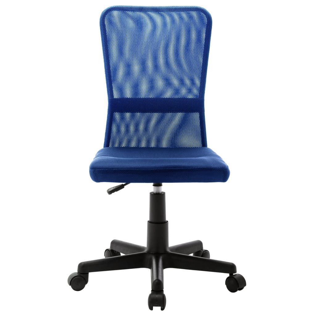 vidaXL Bürostuhl Bürostuhl Blau 44x52x100 cm günstig online kaufen