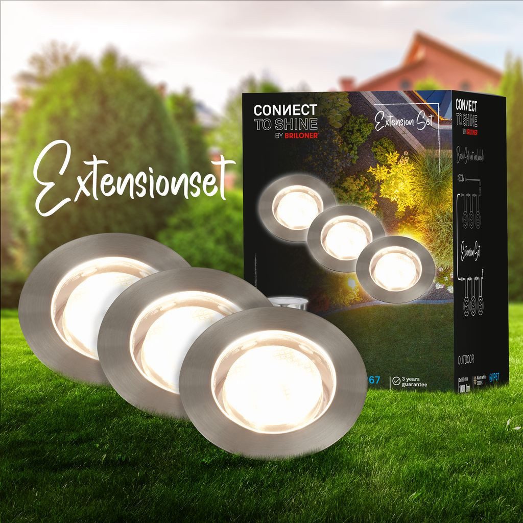 Briloner Leuchten LED Einbaustrahler 3915032, LED fest integriert, 2700K - Extra-Warmweiß