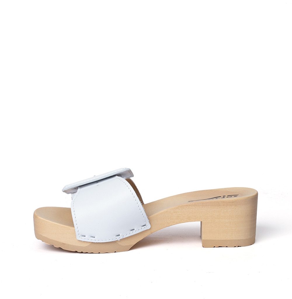 Softclox PITA Nappa weiß (natur) Pantolette günstig online kaufen