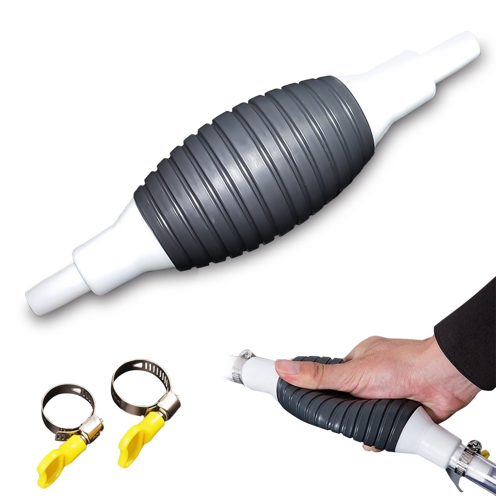 Ölabsaugpumpe Handpumpen Notpumpen Absaugpumpen Wasser Öl Benzinpumpen Schläuche