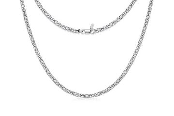 Silberkettenstore Silberkette Königskette 3,5mm - 925 Silber, Länge wählbar von 40-120cm