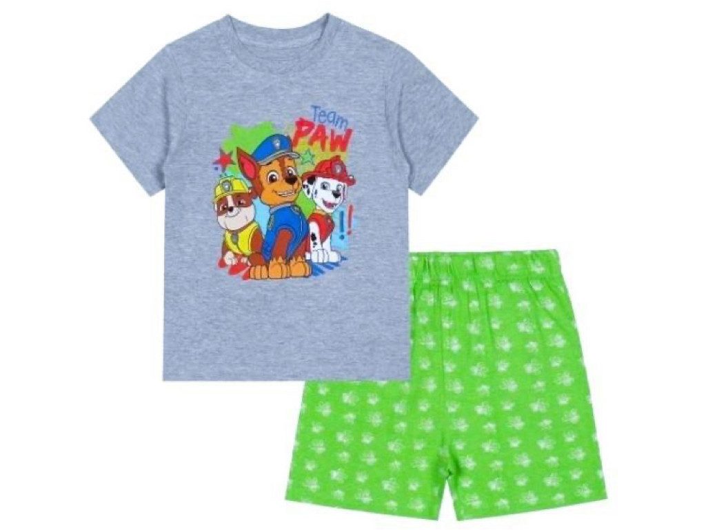 PAW PATROL Shorty kurzer Schlafanzug Pyjama Paw Patrol