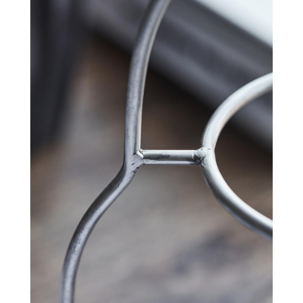 House Doctor Etagere Tellerständer HDSana Silber-Finish (32x21,7x37cm)