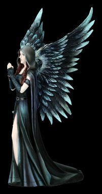 Figuren Shop GmbH Fantasy-Figur Engel Figur - Harbinger - Der Vorbote - Anne Stokes - Fantasy Dekofigur Gothic