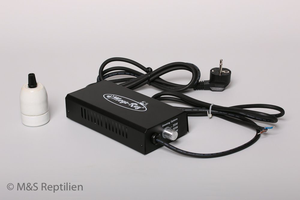 Terrarium 'Mega Ray'' umschaltbares elektronisches Vorschaltgerät 35/50/70 Wat