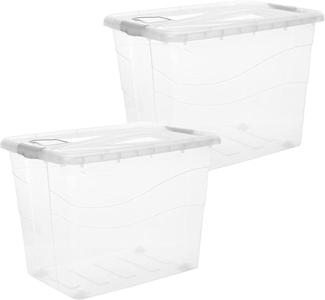 Centi Aufbewahrungsbox Allzweckkiste mit Deckel Groß günstig online kaufen