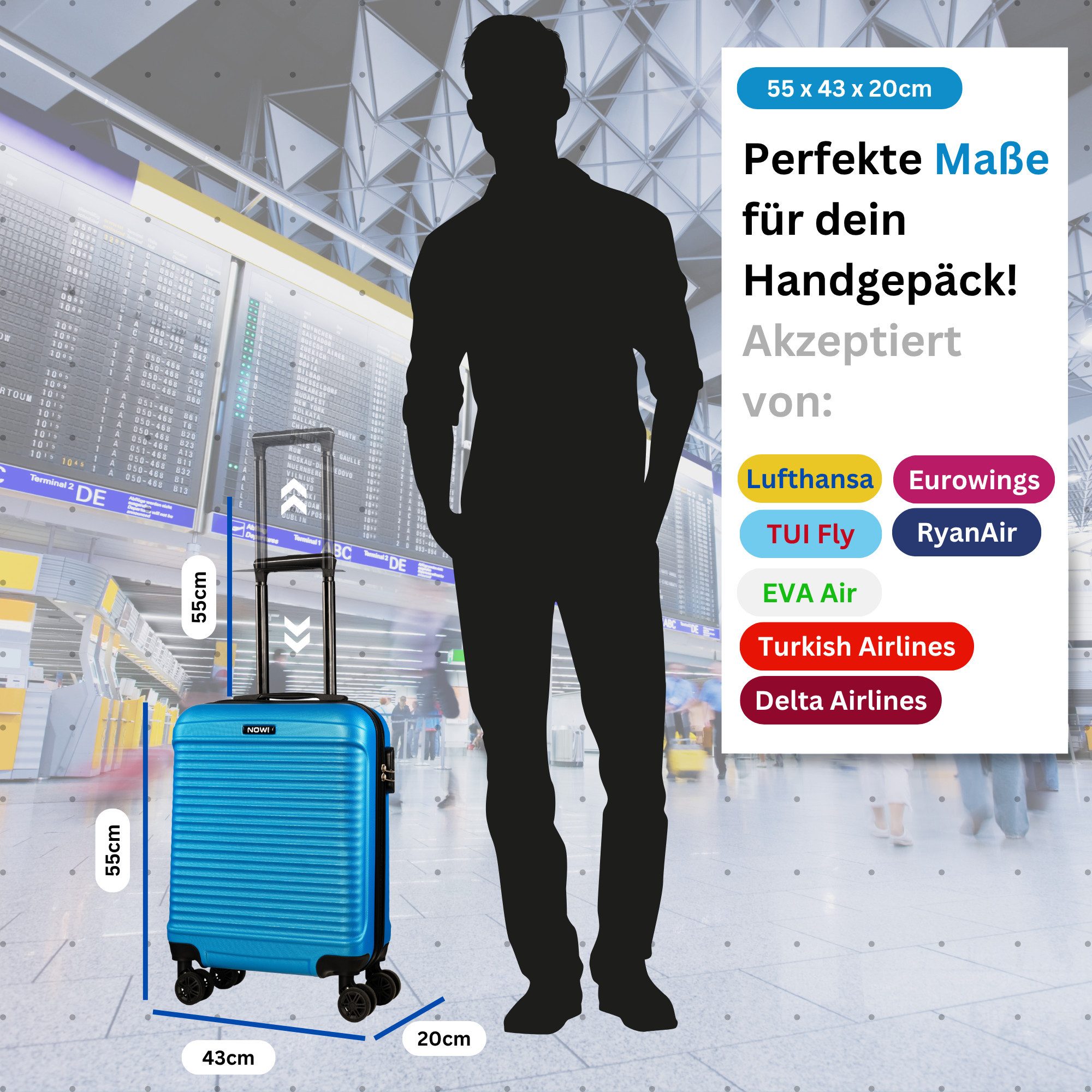 NOWI Hartschalen-Trolley Koffer M–XL & Set günstig online kaufen