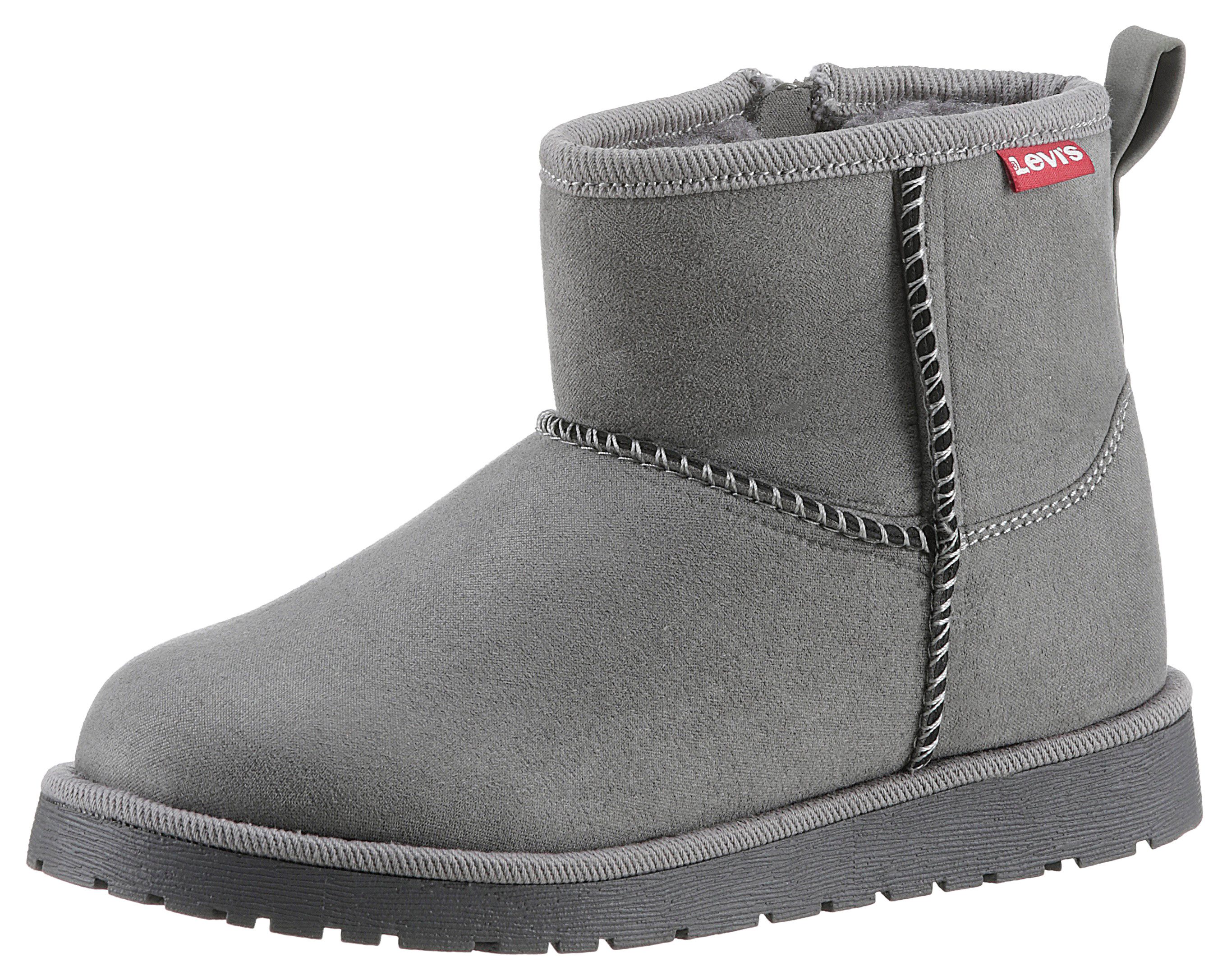Levi's® Kids LEVIS® NEW WAVE Winterboots, Winterschuh, Reißverschluss-Stiefel mit kuscheligem Warmfutter