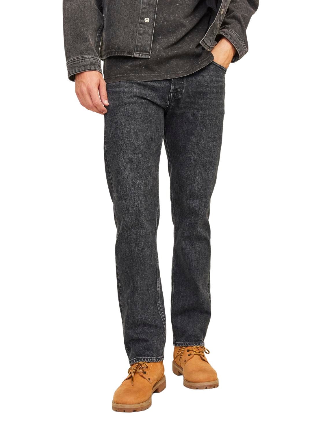 Jack & Jones Relax-fit-Jeans JJICHRIS JJCLASSIC AM 079 aus Baumwollmix