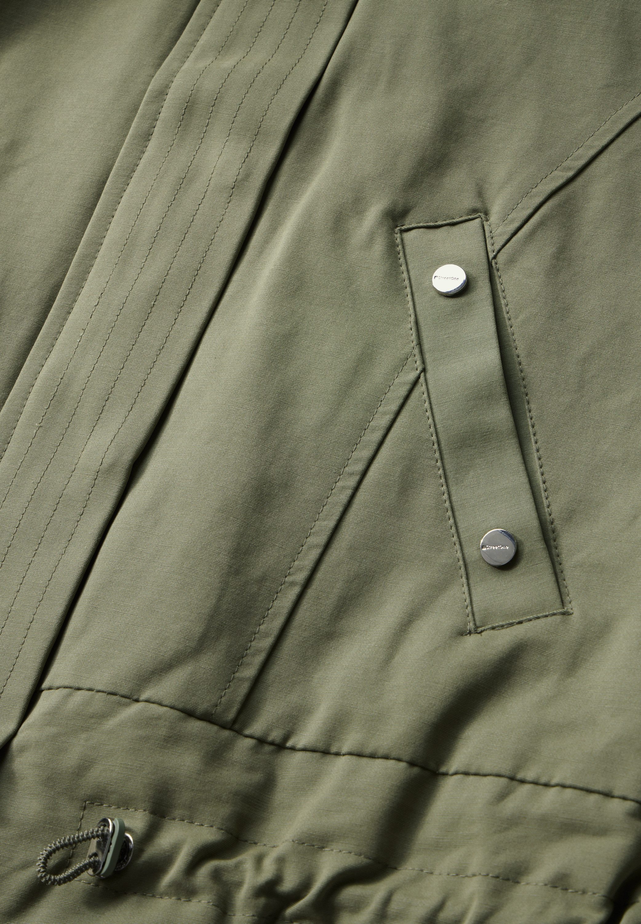 STREET ONE STUDIO Parka mit Tunnelzug am Saum