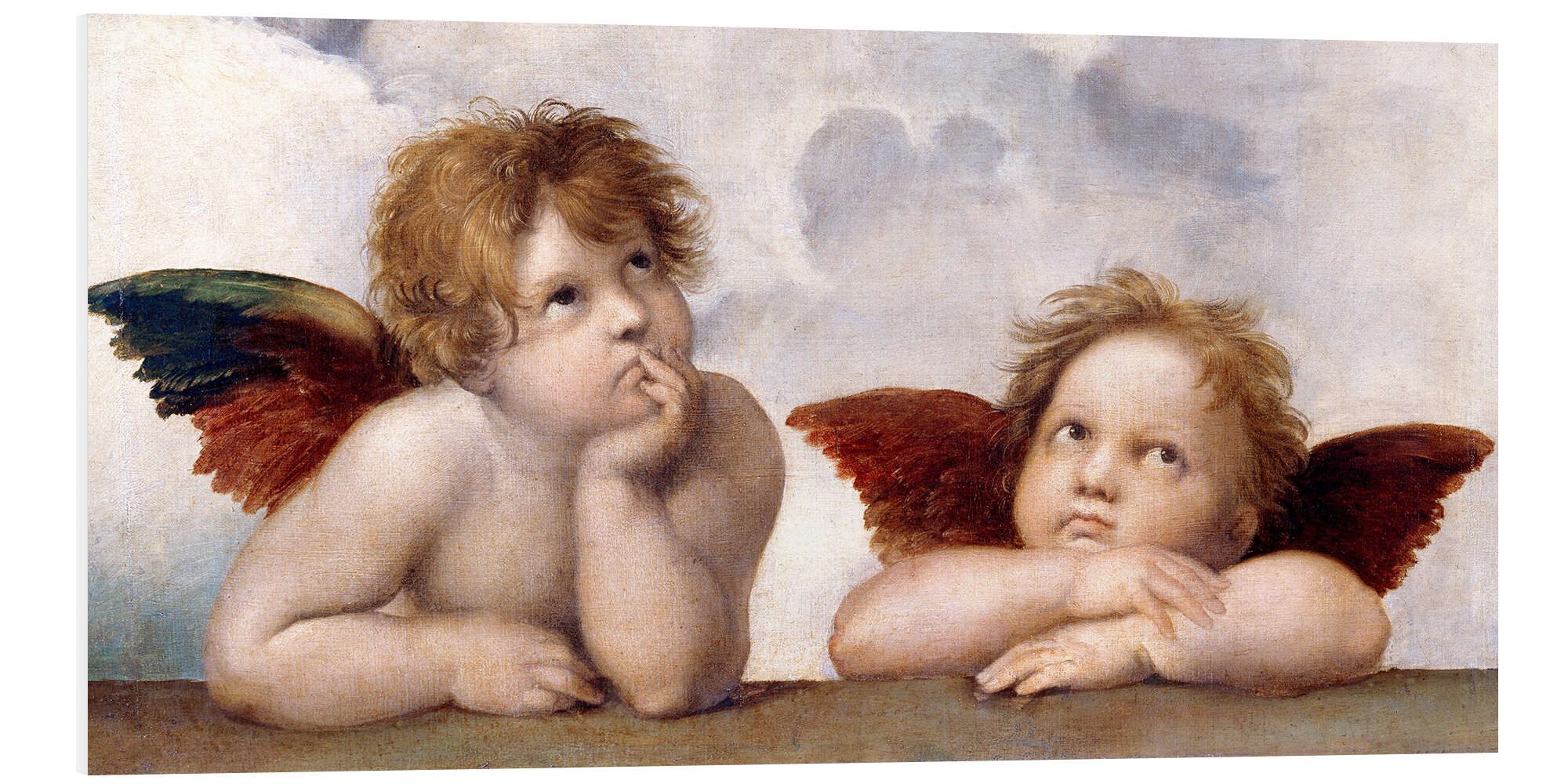 Posterlounge Wandbild Kleine Engel (Detail), Raffael, günstig online kaufen