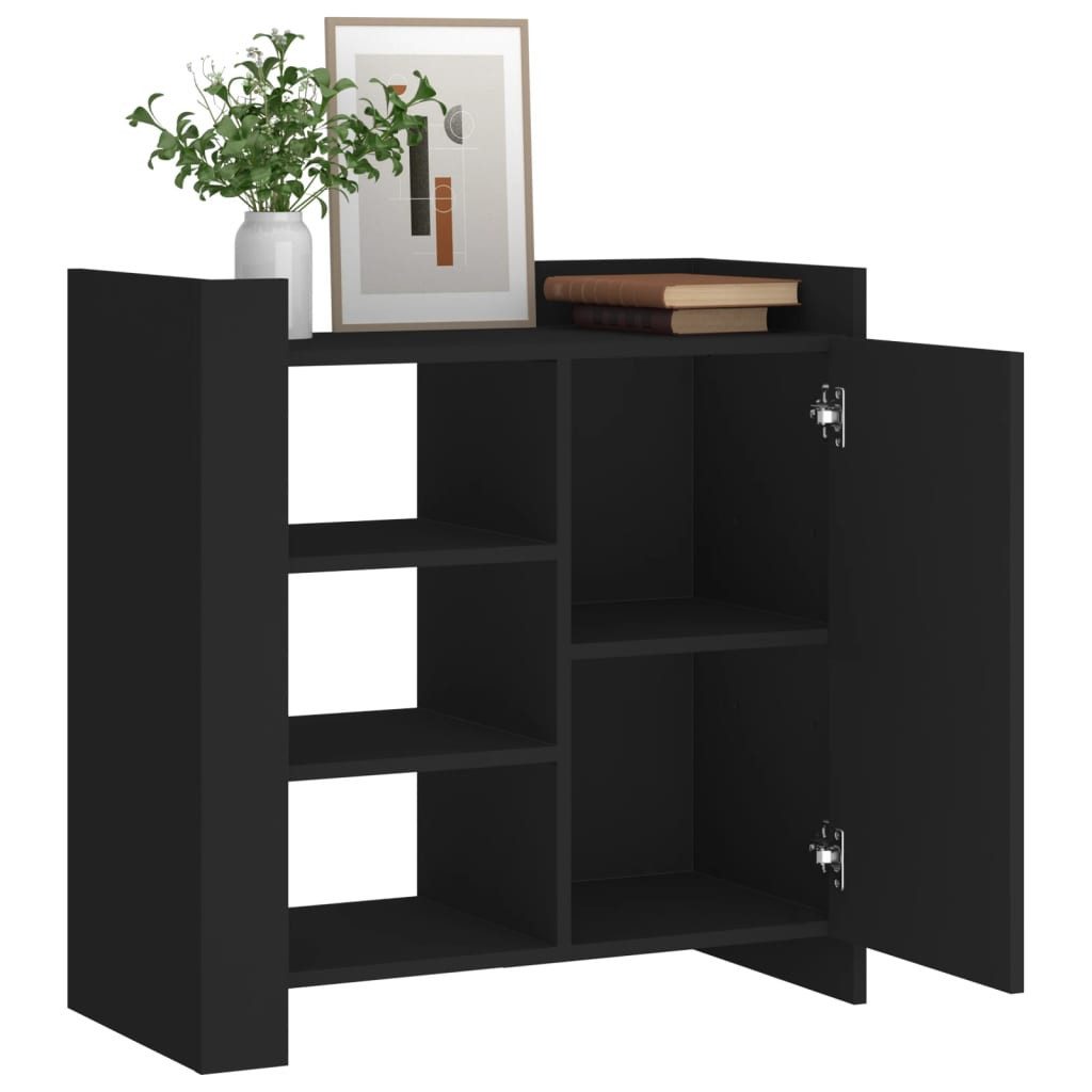 vidaXL Sideboard Sideboard Schwarz 73,5x35x75 cm günstig online kaufen
