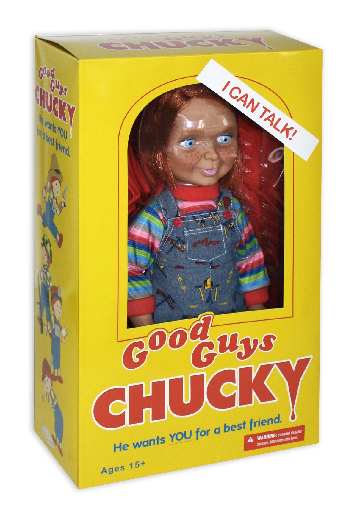 Child's Guy Chucky 15 Good Actionfigur Puppe MEZCO Play