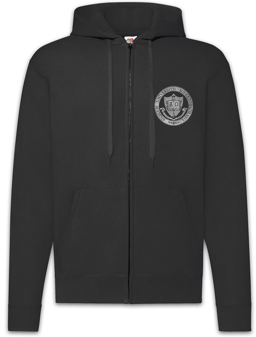 Sweatjacke Cthulhu Badge UN D2 Zipper Hoodie Cthulhu Symbol Call Monster Horror