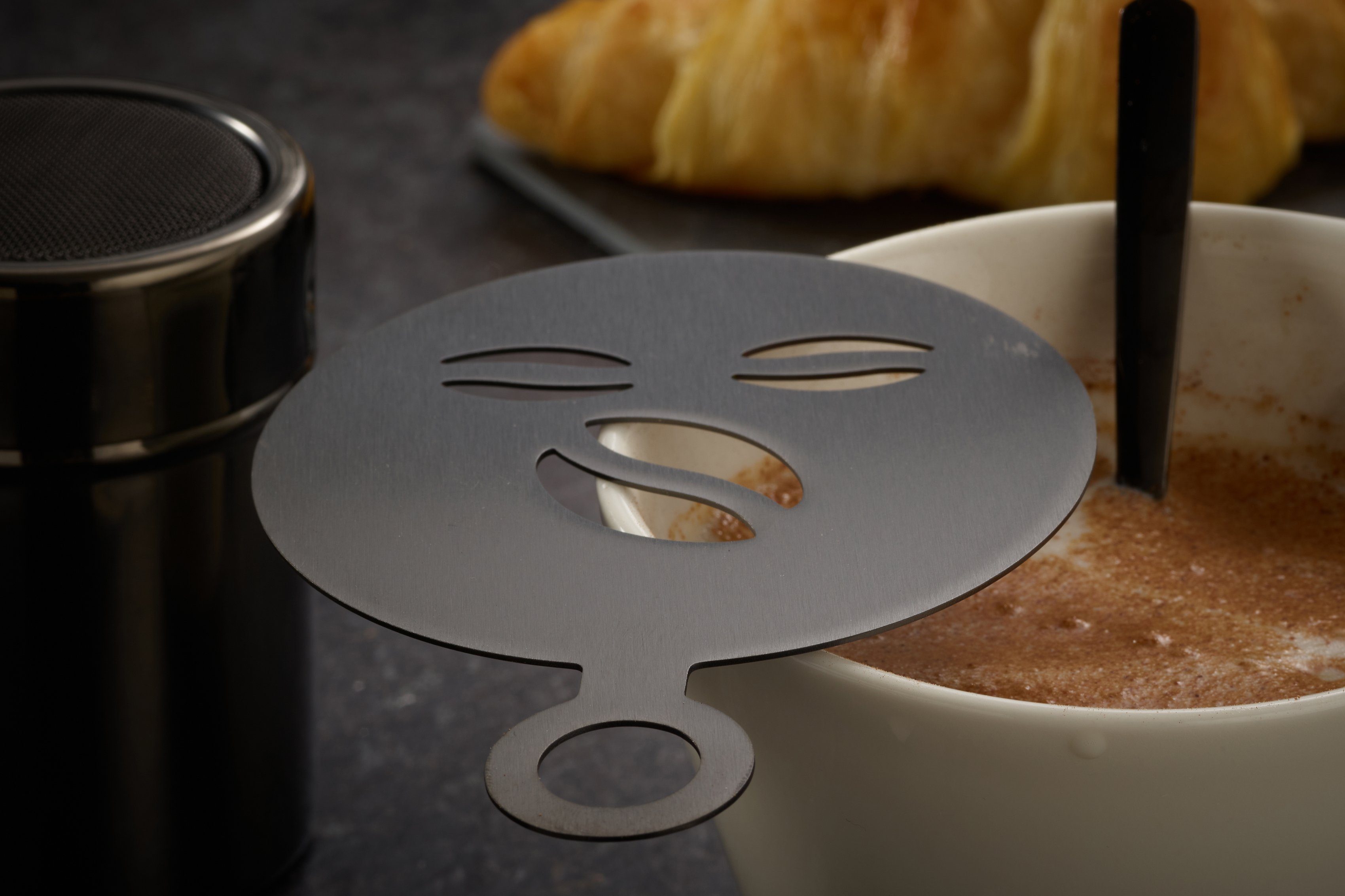Kaffeezubehör-Set, Latte Barista-Set, ideal 23-tlg. ECHTWERK oder schwarz Cappuccino für Macchiato,