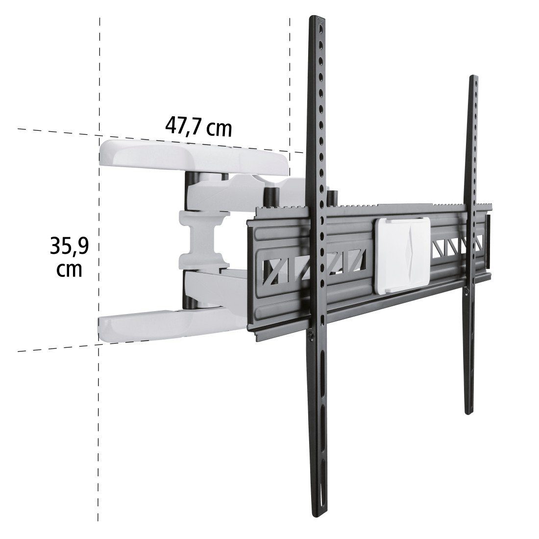 Hama TV-Wandhalterung schwenkbar, vollbeweglich, 117 - 229 cm (46"-90), 50", 55", 65", 75", (bis 90 Zoll)