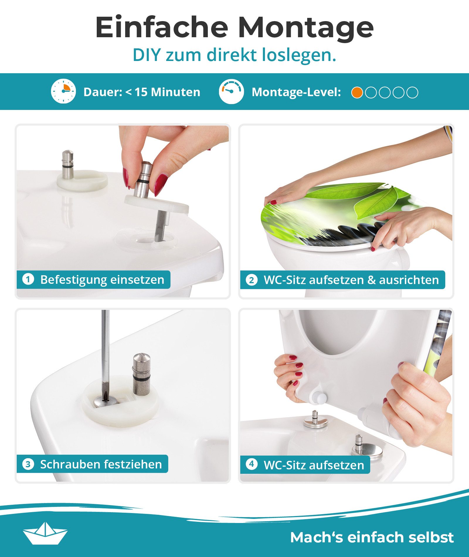 Calmwaters WC-Sitz Original, Premium, Made in günstig online kaufen