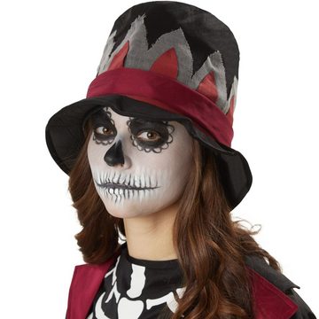 dressforfun Kostüm Frauenkostüm Gruselige Skull Lady