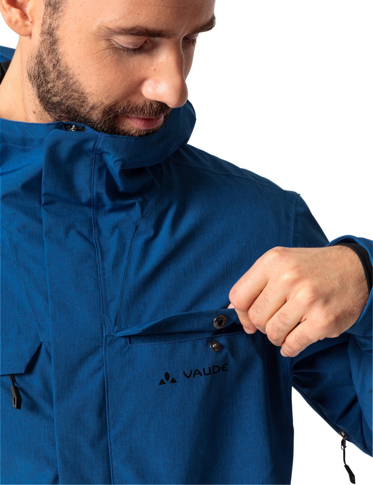 kompensiert Men's (1-St) Outdoorjacke Yaras Rain Klimaneutral royal VAUDE Jacket Warm