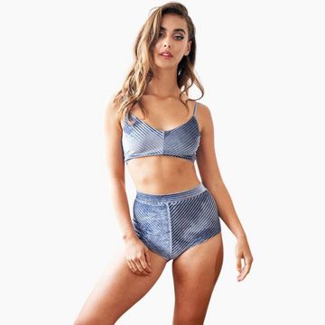 Lunalae Panty Lunalae Shorts Lana High Waist Silberblau XS (1-St)