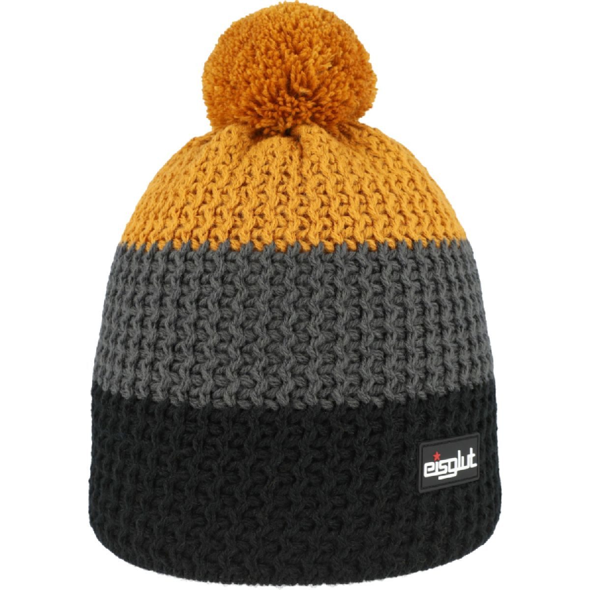 Eisglut Strickmütze Bommel Stormyo