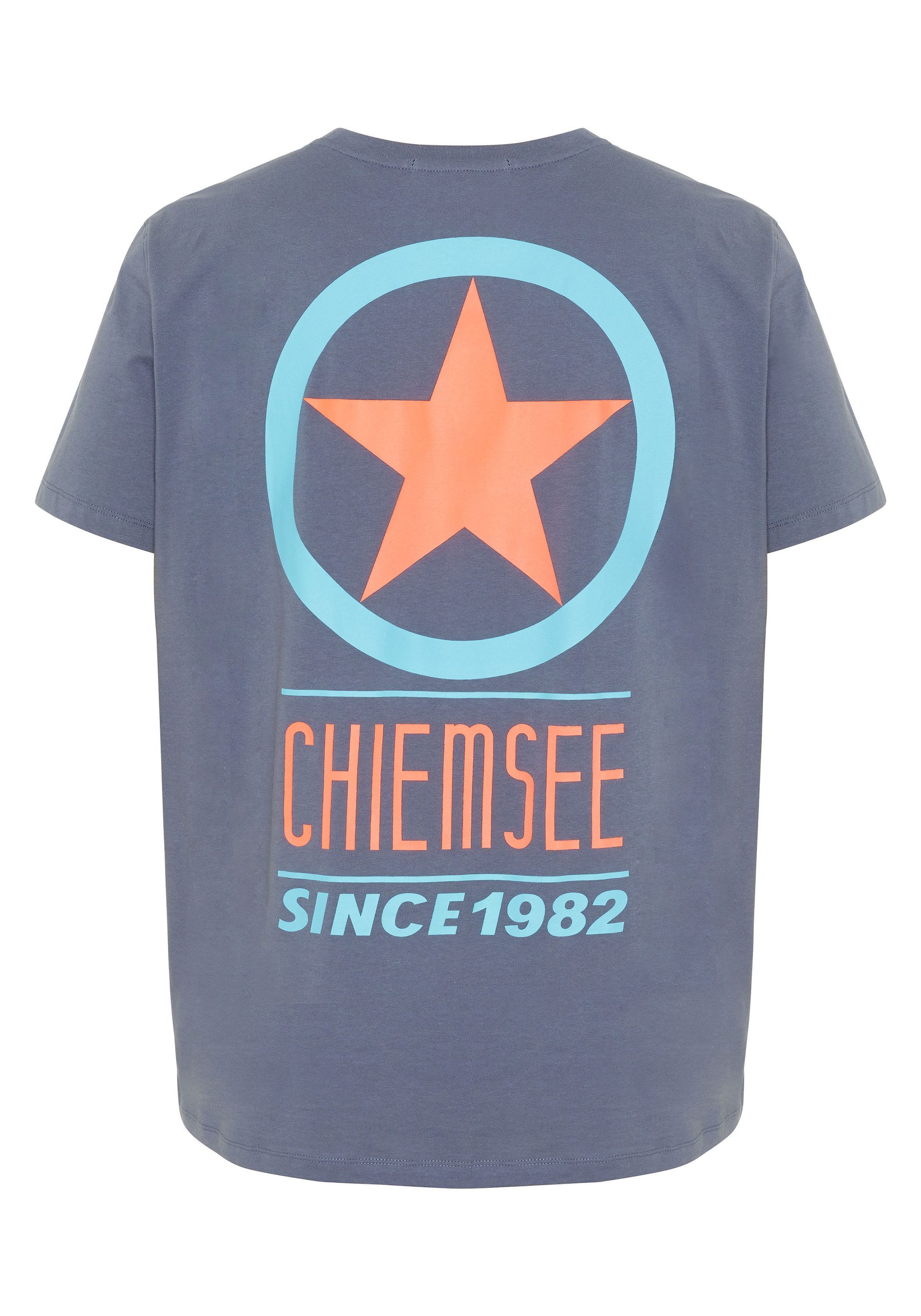 Chiemsee Print-Shirt T-Shirt Kurzarmshirt mit Retro-Print günstig online kaufen