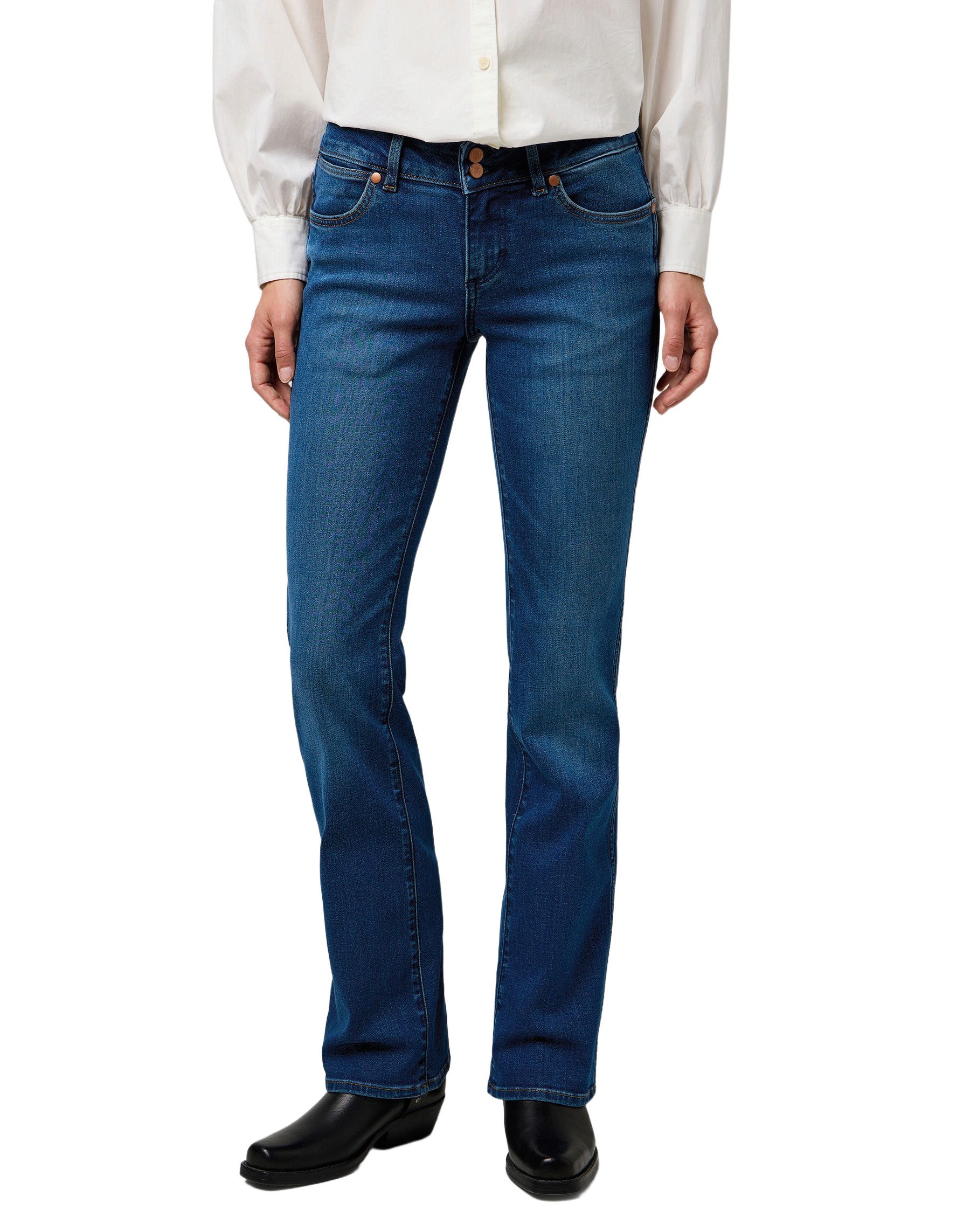 Wrangler Stretch-Jeans WRANGLER LOW RISE BOLD BOOT canyon crest 112371207