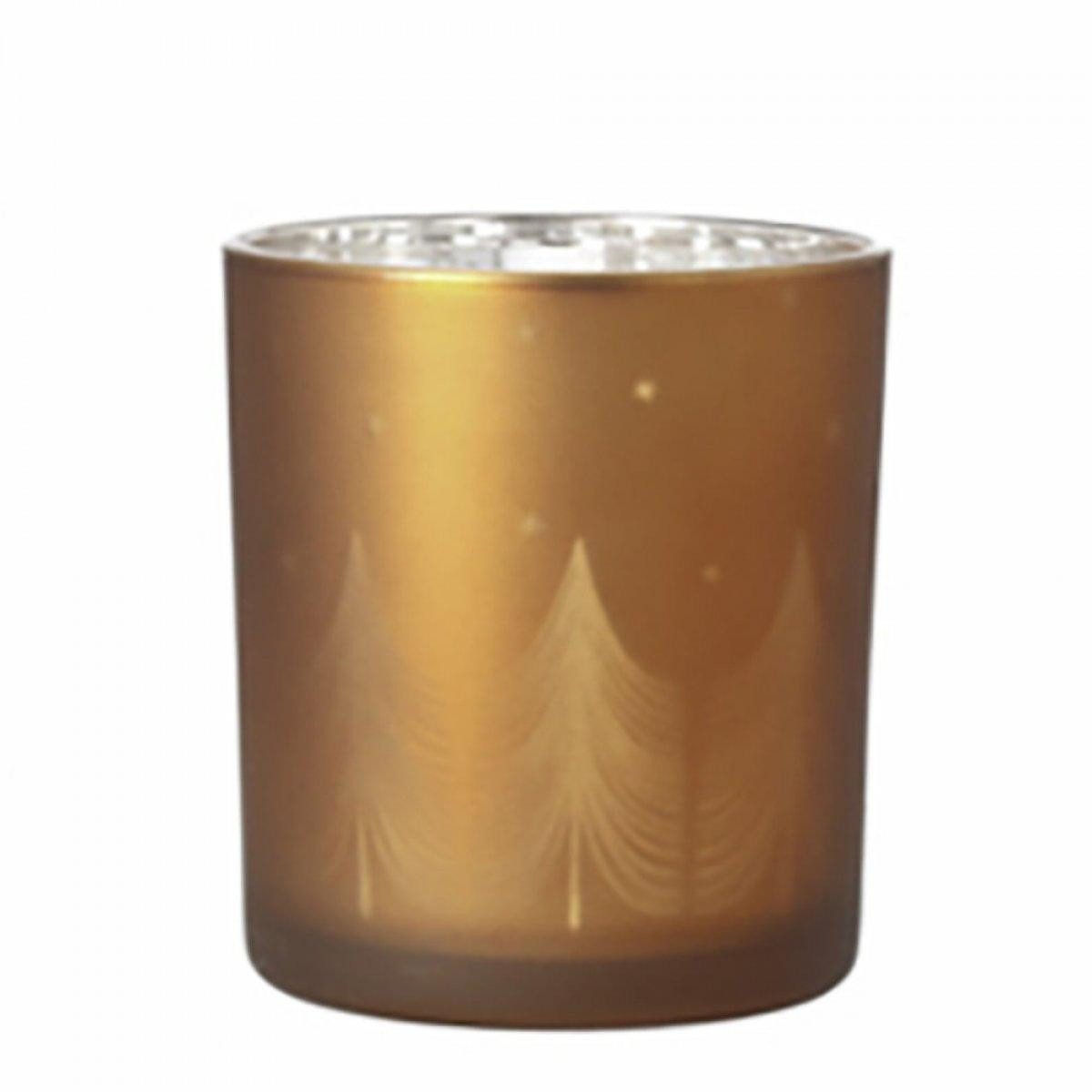 Räder Windlicht Design Teelichthalter Glanzlicht Tannenwald