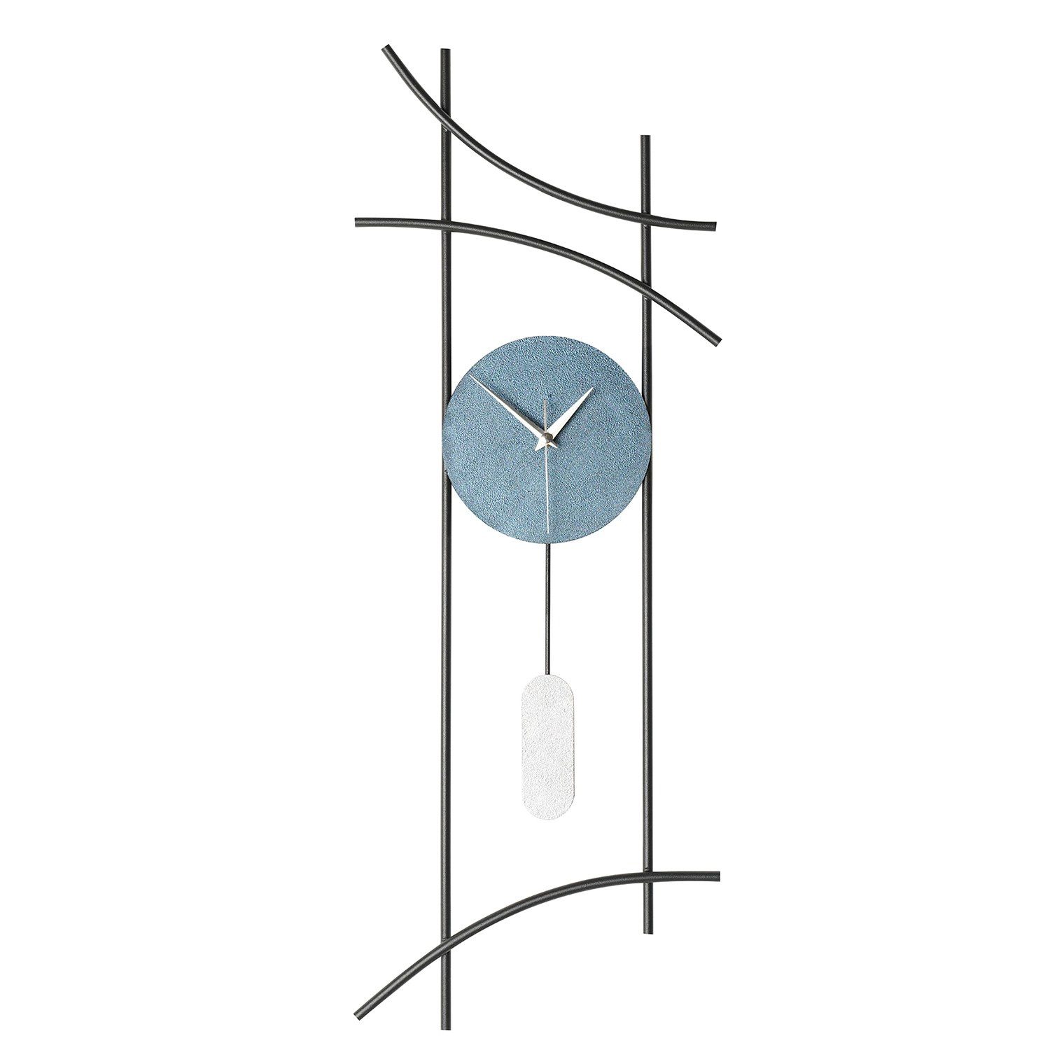 Wanduhr 100% METAL, 75 x 30 cm N1114