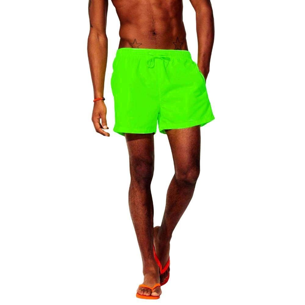coole-fun-t-shirts Badehose NEON BADEHOSE Leuchtende Farben Neongelb  Neongrün Neonpink Herrengrößen XS S M L XL XXL