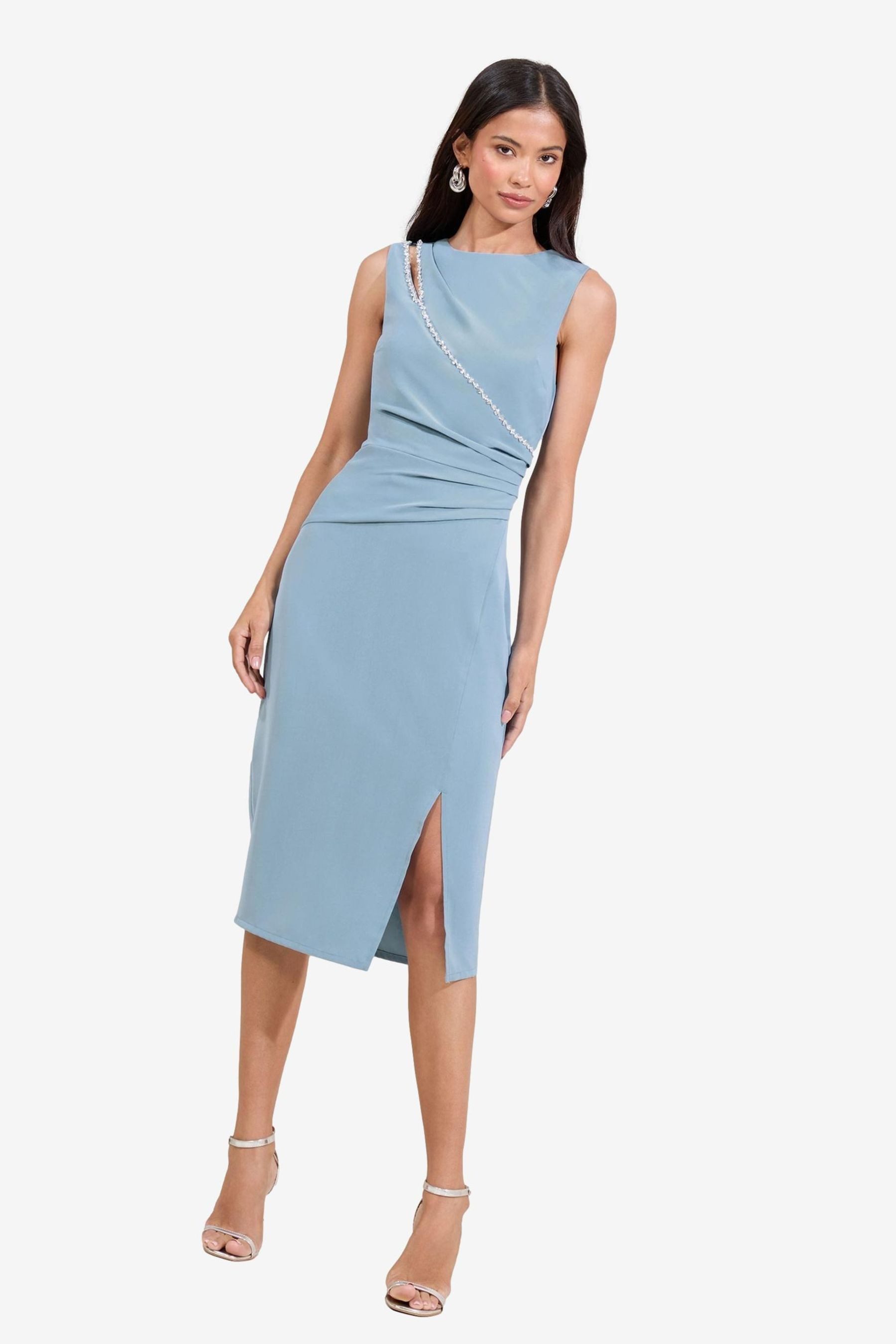 LIPSY Midikleid Lipsy Bodycon-Midikleid mit Besatz, Petite (1-tlg) günstig online kaufen