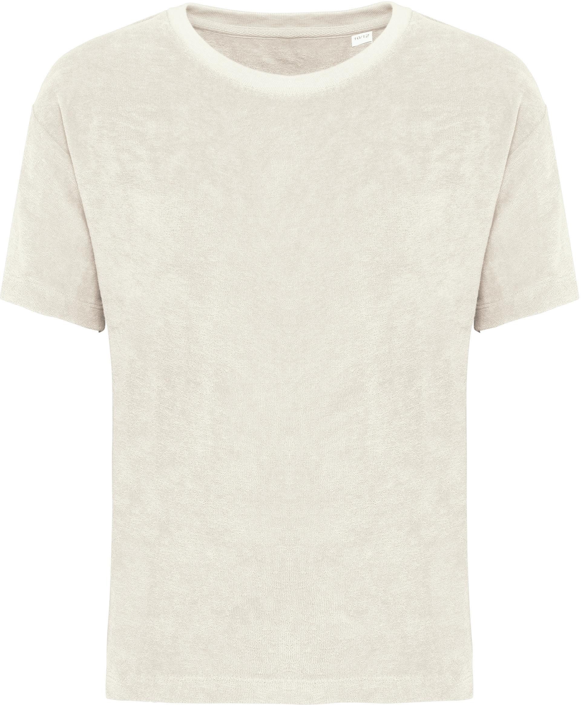 T-Shirt Umweltfreundliches T-Shirt aus Frottee für Mädchen