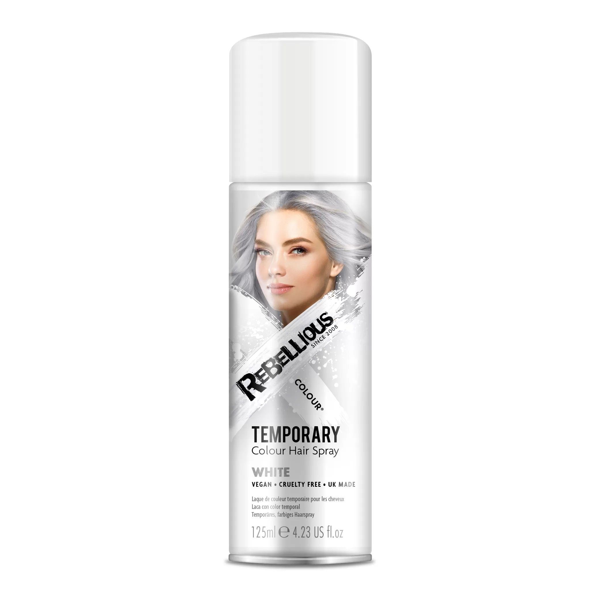 PaintGlow Haarfarbe Temporäres Farbhaarspray verschiedene Farben Kurzeithaarfarbe 125ml, temporäres Haarfärben, zum testen der Haarfarbe