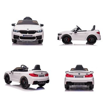 ES-Toys Elektro-Kinderauto Kinder Elektroauto BMW M5, Belastbarkeit 40 kg, lizenziert EVA-Reifen Kunstledersitz MP3 USB