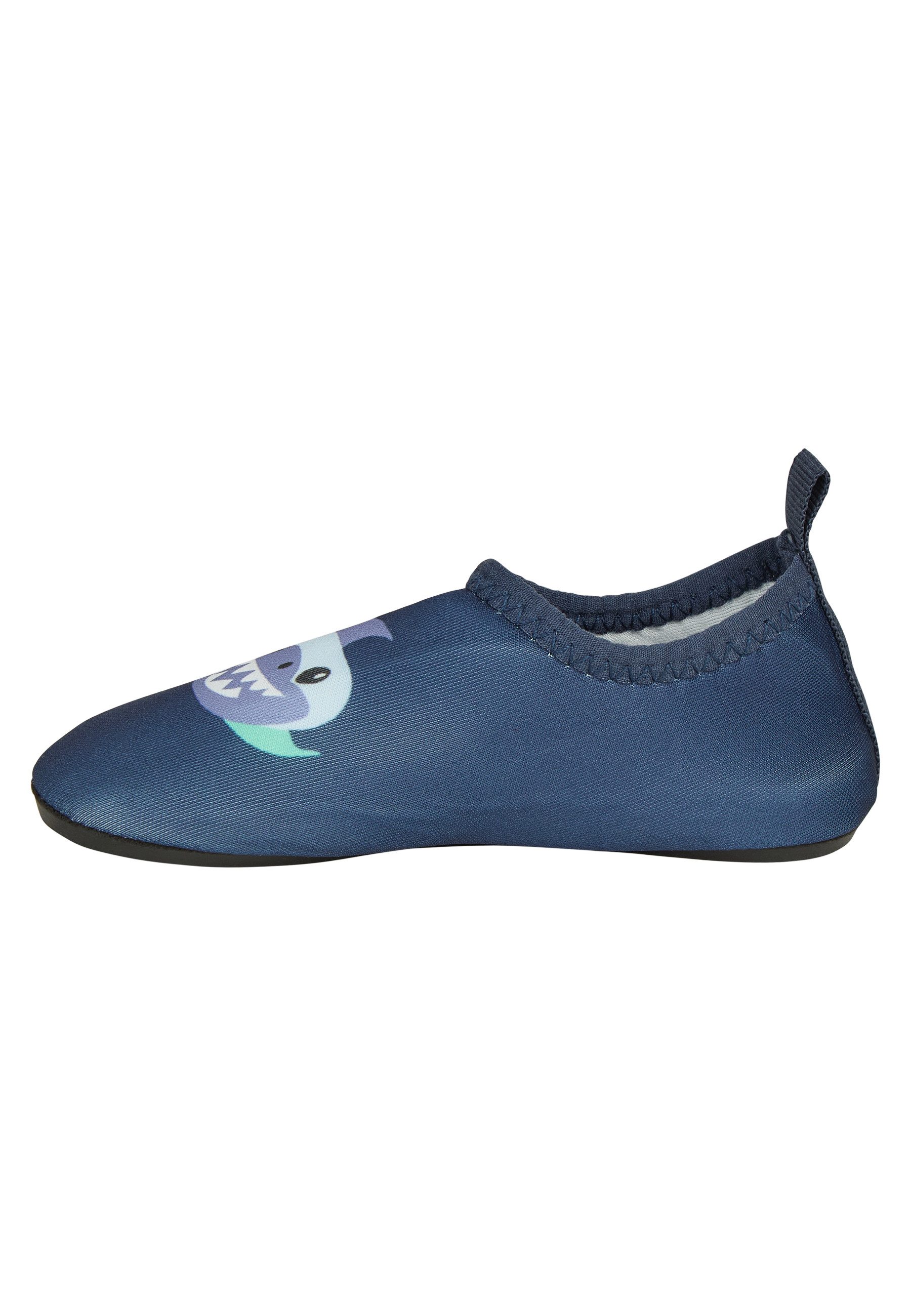 Sterntaler® Badeschuhe Hai Badeschuh (1-tlg) Badeschuhe aus Funktionsmaterial /// Barfußgefühl /// Hai Druck