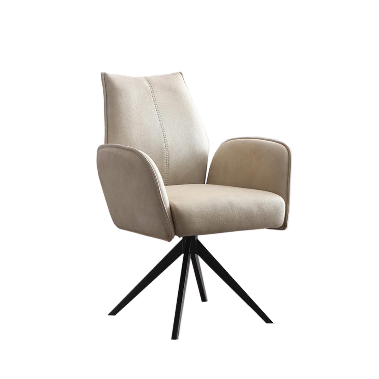 HTI-Living Esszimmerstuhl Stuhl mit Armlehnen und Drehbar Edward (Stück, 1 günstig online kaufen