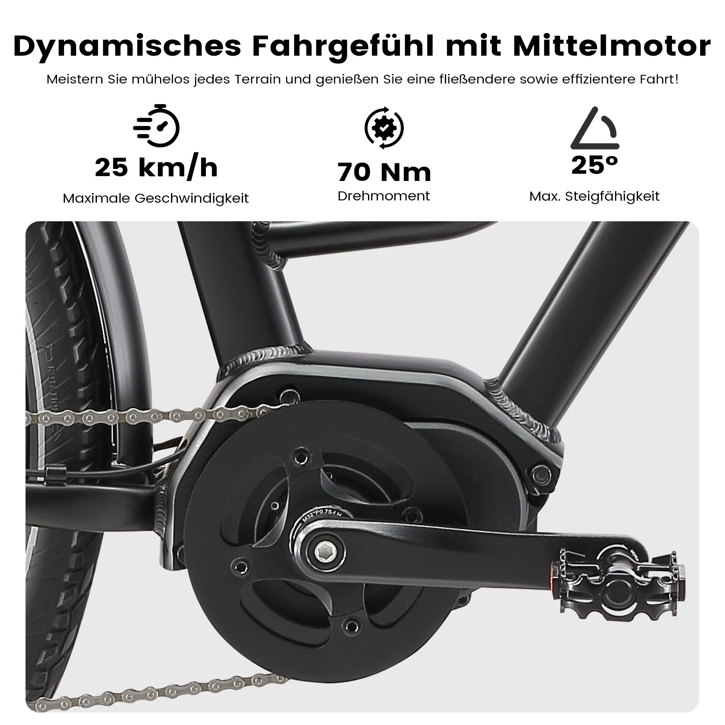 Maxtron E-Bike ATB Maxtron Urban 8 City-E-Bike 28 Zoll, 7 Gang Shimano, Kettenschaltung, Mittelmotor, 460 Wh, (mit integr. Akku), Elektrofahrrad für Alltag und Einkauf